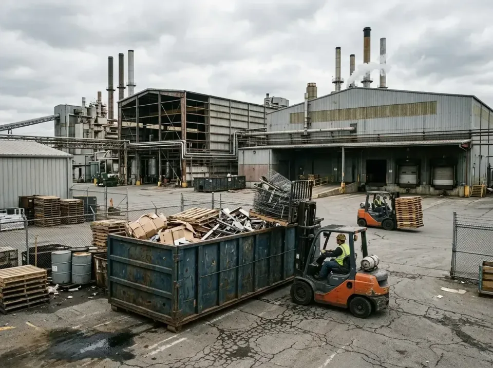 industrial-factory-scrap-conta-003 — frequently asked questions, Cheap Roll-off Dumpster Rentals in North Port, FL